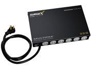 SurgeX SX DS 156 6 Outlets Surge Suppressor