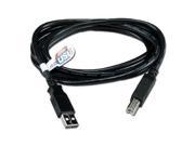 QVS CC2209C 06 6 ft. USBA USBB M M Black Cable