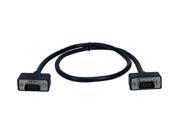 QVS CC388M1 15 15 ft. High Performance UltraThin HD15 Tri Shield Fully Wired Cable with Interchangeable Mounting