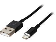 VisionTek 900779 Black Lightning to USB Black .25 Meter Cable