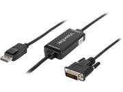 VisionTek 900823 DVI to DisplayPort 1.5M Active Cable M M