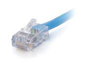 C2G Cables To Go 15290 Cat6 Non Booted UTP Unshielded Network Patch Cable – Plenum CMP Rated – Blue