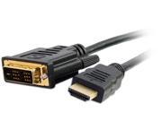 Cables To Go 42518 Black 16.40 ft HDMI to DVI D Digital Video Cable