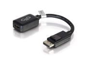 C2G Cables To Go 54322 8in DisplayPort Male to HDMI Female Adapter Converter Black