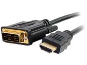 C2G 42514 Black 3.3 ft. Connector 1 1 HDMI Male Connector 2 1 DVI D Single Link Male M M HDMI TO DVI D DIGITAL VIDEO CABLE