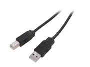 Nippon Labs USB 10 AB BK 10 ft. USB2.0 A male to B male cable