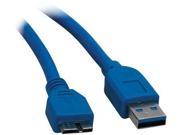 Professional Cable USB3 MB 06 6 ft. USB 3.0 A to B Micro Blue Cable