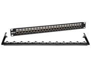 TRIPP LITE 24 Port Shielded Cat6 Feed through Patch panel