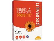 Universal Office Products UNV2120PLT Copy Paper 92 Brightness 20 lb 8 1 2 x 11 White 200 000 Sheets PLT