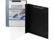 Accent Series Poly Report Cover Binding Clip Letter Blue Gray 5 Pa