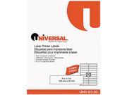 Laser Printer Permanent Labels 1 X 4 Clear 1000 Box