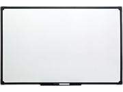 Dry Erase Board Melamine 48 X 36 Black Frame