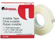 Invisible Tape 1 2 X 1296 1 Core Clear 12 Pack
