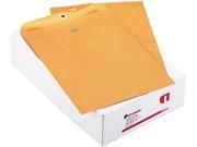 Kraft Clasp Envelope Side Seam 32Lb 10 X 13 Light Brown 100 Box