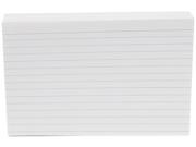 Ruled Index Cards 4 X 6 White 500 Pack