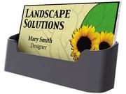 Business Card Holder Capacity 50 3 1 2 X 2 Cards Black