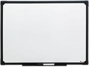 Dry Erase Board Melamine 24 X 18 Black Frame
