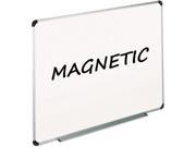 Magnetic Dry Erase Board Melamine 36 X 24 White Aluminum Plastic F