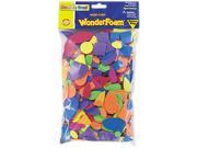 Wonderfoam Shapes Assorted Shapes Colors 720 Pieces Pack