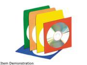Cd Dvd Envelopes With Clear Window Assorted Colors 50 Pack