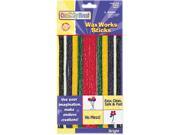 Wax Works Strips Bright Hues Colors 48 Pieces