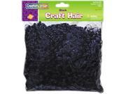Craft Hair Kit Black 1 2 Curls 4 Oz.