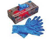 Nitri Med Disposable Nitrile Gloves Blue Extra Large