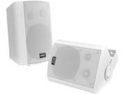 PYLE HOME PDWR61BTWT 6.5 Indoor Outdoor Wall Mount Bluetooth R Speaker System White