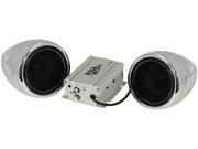 Motorcycle UTV Speaker and AMP System BluetoothÂ® Enabled with Audio Streaming