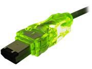 15 i.Link 6 Pin to 6 Pin FirewireÂ® Cable with Green LEDs