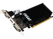 MSI GeForce GT 710 DirectX 12 GT 710 1GD3H LP Video Card