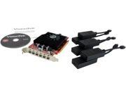 VisionTek Radeon HD 7750 900614 HDMIKIT Video Card w 6x mDP to HDMI active adapters