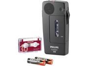 Philips LFH0388 Professional Pocket Memo Dictation Recorder Black