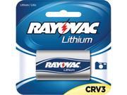 RAYOVAC RLCRV3 1A 3 Volt Lithium CRV3 Digital Photo Battery Single
