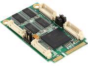 SYBA 4 Port Serial Mini PCI E Controller Card Model SI MPE15047