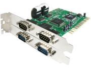 StarTech Value 4 Port 16550 Serial PCI Card Model PCI4S550N