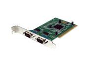 StarTech.com 2 Port PCI RS232 Serial Adapter Card with 16950 UART PCI2S950