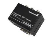 StarTech CPNT2VGAA Component to VGA Video Converter with Audio