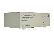 StarTech ST122PROA 2 Port High Resolution VGA Video Splitter with Audio