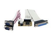 StarTech 2s1p Serial Parallel Combo Mini PCI Express Card for Embedded Systems Model MPEX2S1P552