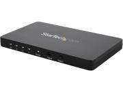 StarTech VS421HD4K 4 Port HDMI automatic video switch w aluminum housing and MHL support 4K 30Hz