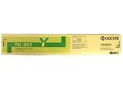 Yellow Toner Cartridge for Kyocera TK 897Y FSC8520MFP FSC8525MFP TASKalfa 205c TASKalfa 255c Genuine Kyocera Brand