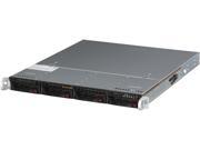 SUPERMICRO SYS 5018A MLHN4 1U Rackmount Server Barebone Black