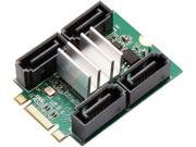SYBA SD ADA40118 Others M.2 to 4 port SATA III Adapter