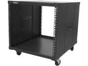 StarTech.com Portable Server Rack with Handles Rolling Cabinet 9U