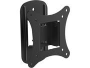 AVF Wall Mount for Flat Panel Display 13 to 27 Screen Support 22.05 lb Load Capacity Black