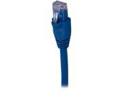 QVS 50ft CAT6A 10Gigabit Ethernet Blue Patch Cord