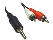 Professional Cable 2RCAM 35M 06 6 ft. Splitter Audio Cable