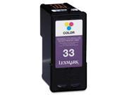 LEXMARK 33 18C0033 Cartridge 3 Colors