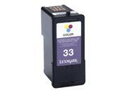 LEXMARK 18C0534 Twin Pack #33 Print Cartridge Color LEXMARK 18C0534 Twin Pack #33 Print Cartridge Color